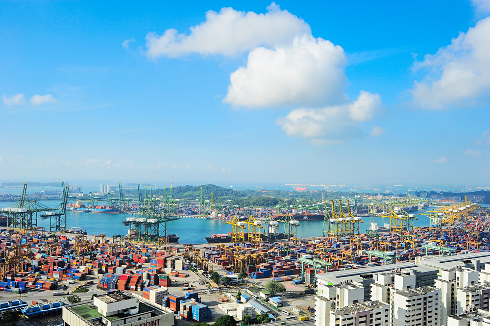 Singapore's port