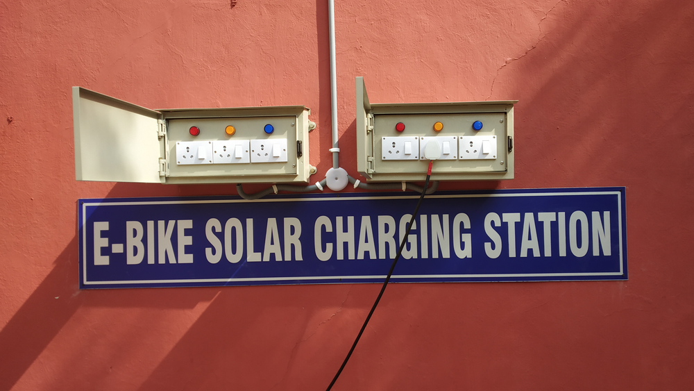 electric bikes charging