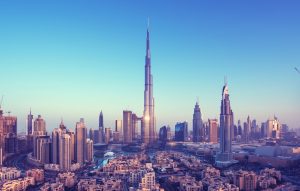 Dubai skyline, United Arab Emirates