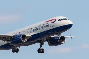 British Airways Plane landing