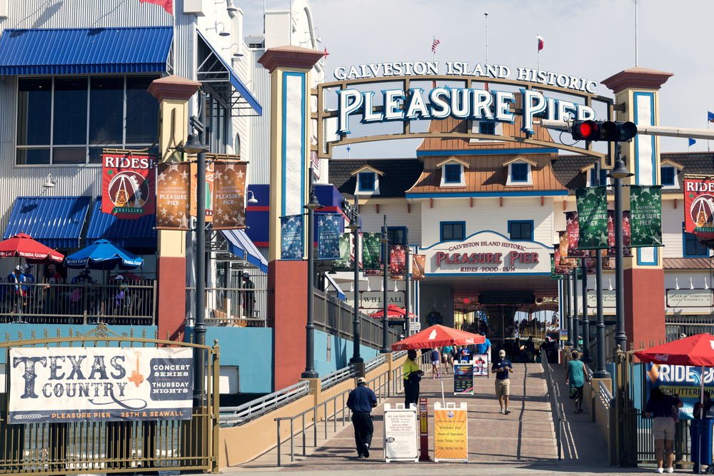Galveston Island Historic Pleasure Pier, TX