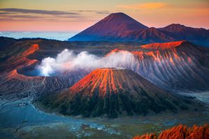 Mount,Bromo,,Is,An,Active,Volcano,And,Part,Of,The