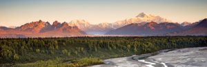 Denali,Range,Mt,Mckinley,Alaska,North,America