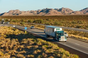 Traffic,Moving,Across,America,On,Interstate,I-10,,Arizona