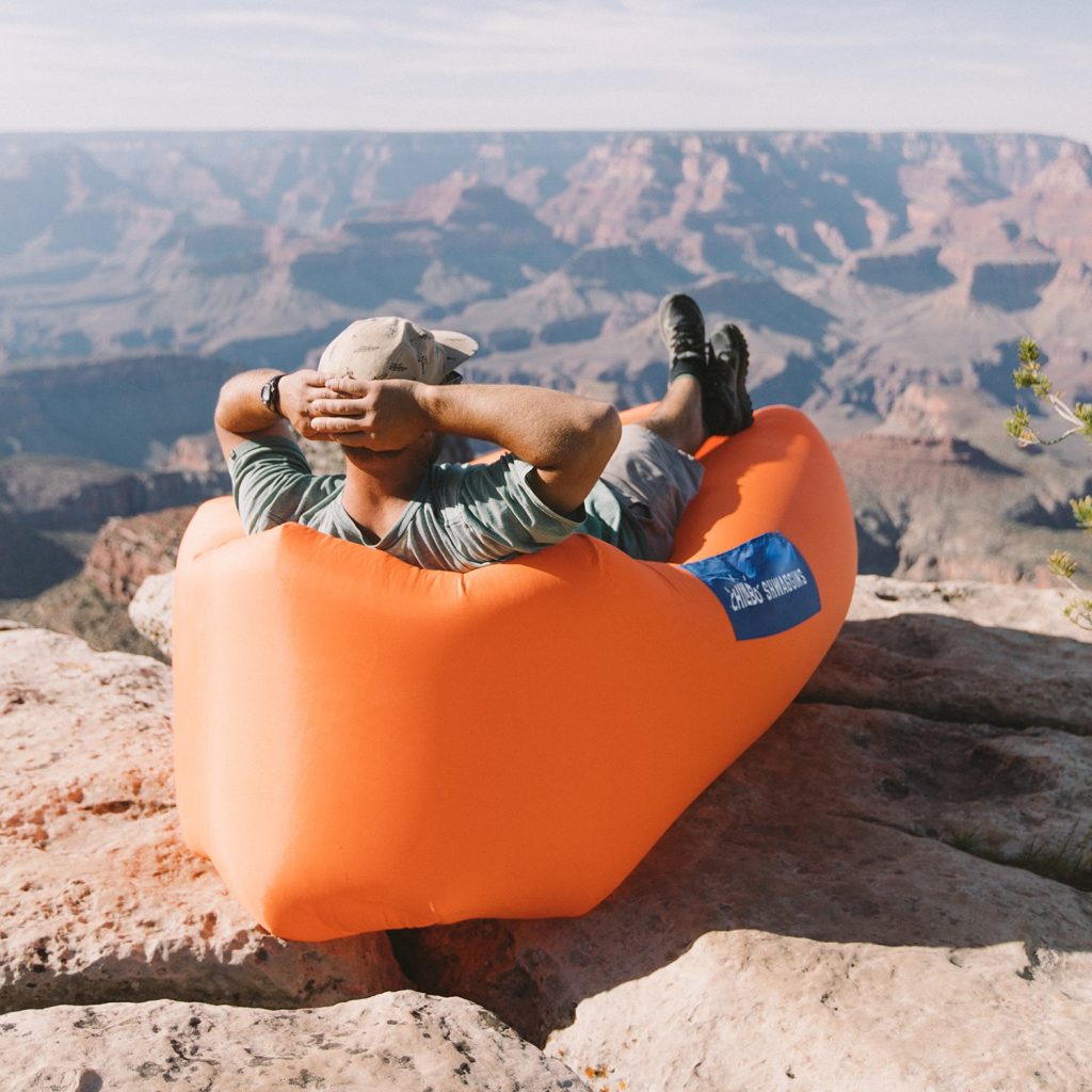 Chillbo Shwaggins inflatable outdoor couch