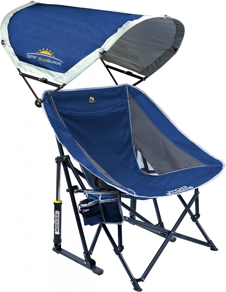 GCI Pod Rocking Beach Chair With SunShade