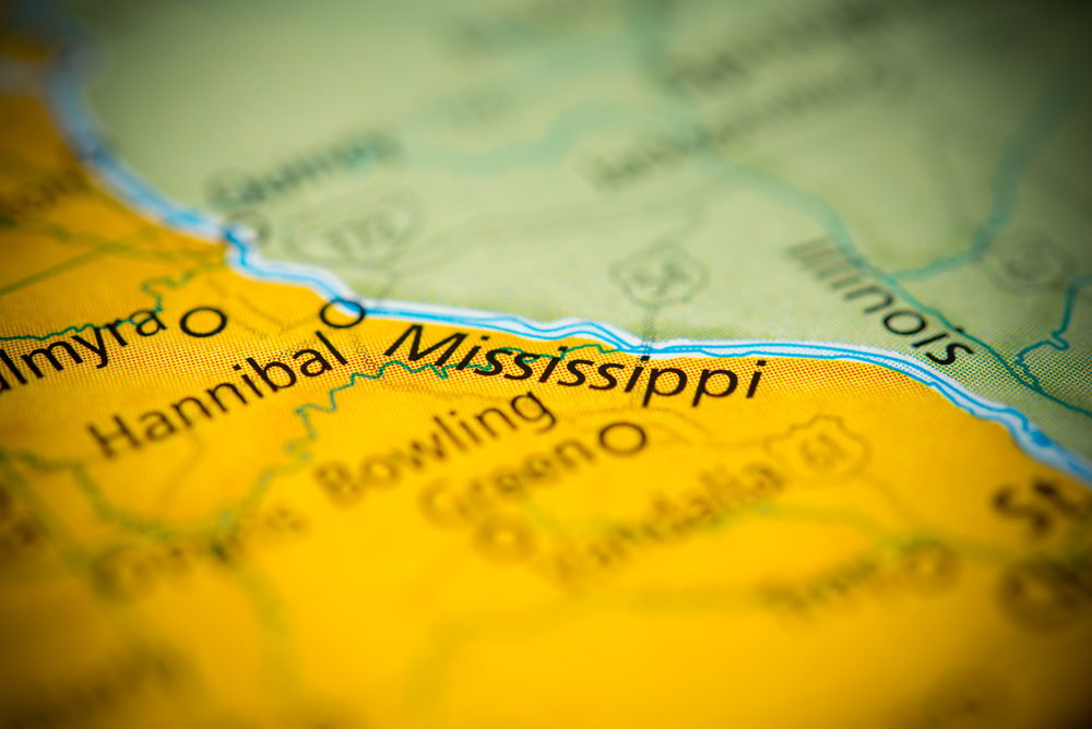 Mississippi River Map