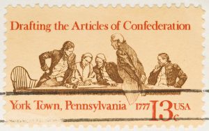 This,Is,A,Vintage,1977,Stamp,Drafting,Confederation