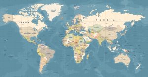 World,Map,Vector.,High,Detailed,Illustration,Of,Worldmap