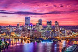 Pittsburgh,,Pennsylvania,,Usa,City,Skyline.