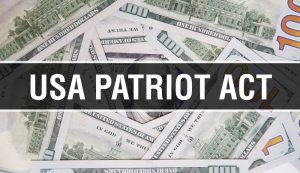 Usa,Patriot,Act,Text,Concept,Closeup.,American,Dollars,Cash,Money,3d