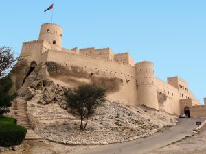 Nakhal,Fort,In,Nakhal,,Oman.
