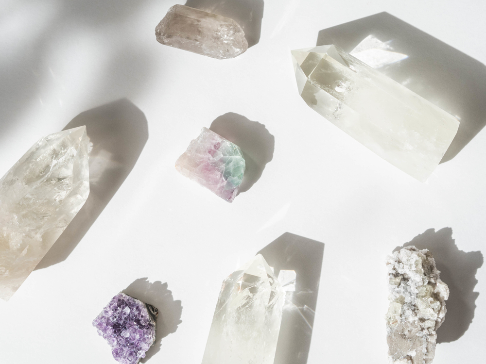 crystals is to place them under sunlight
