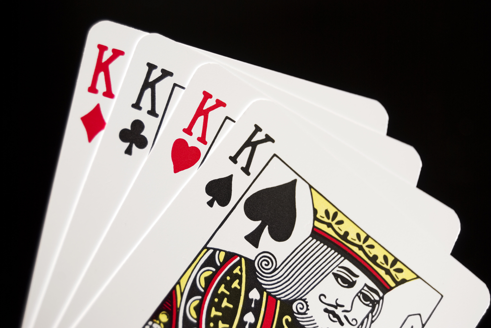 four kings in a standard card