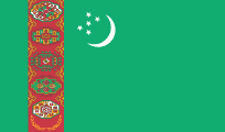 Flag of turkmenistan