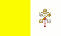 Flag of vatican-city