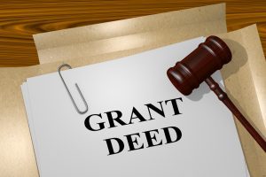 3d,Illustration,Of,”grant,Deed”,Title,On,Legal,Document